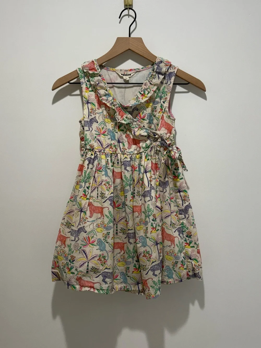 Mini Boden Tropical Garden Girls Dress
